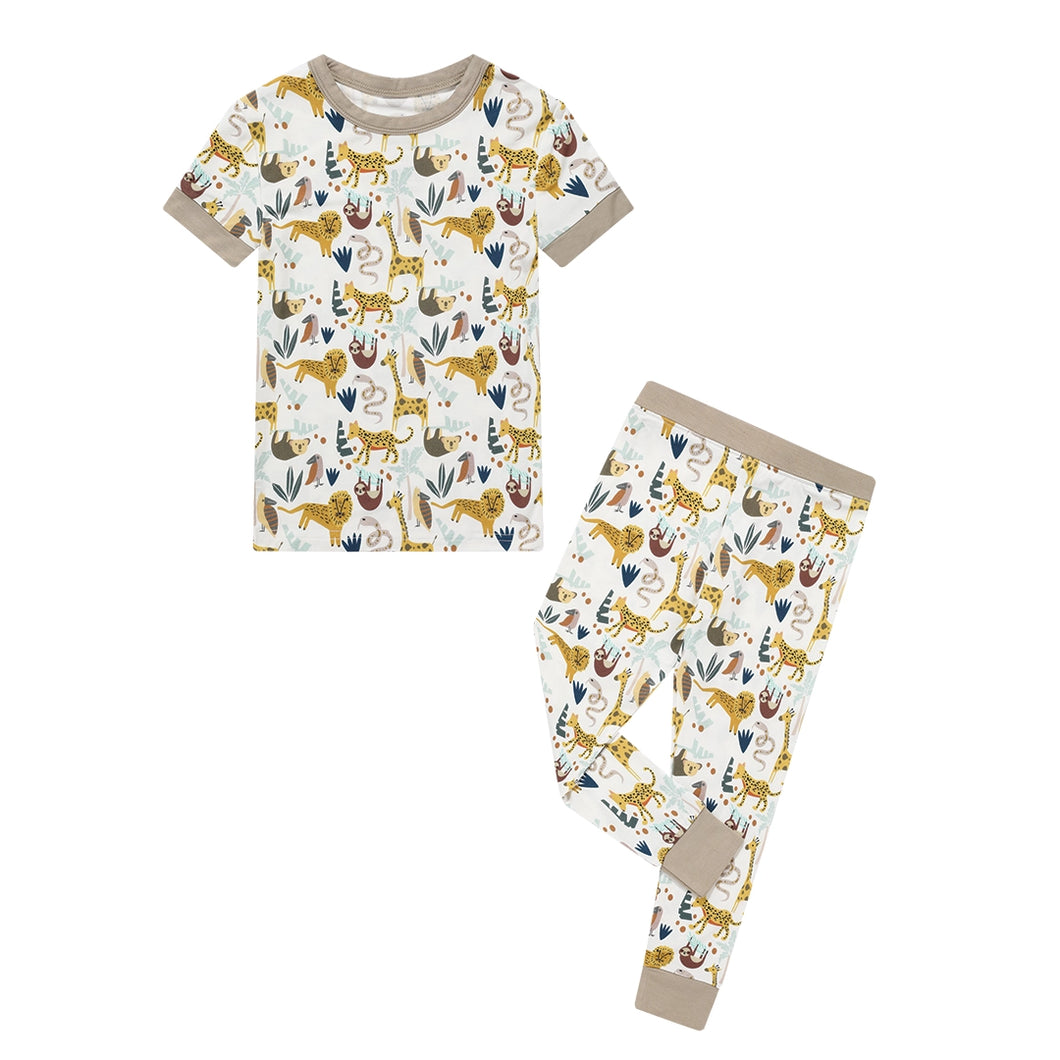 Long Sleeve Kids Pajama Pants Set