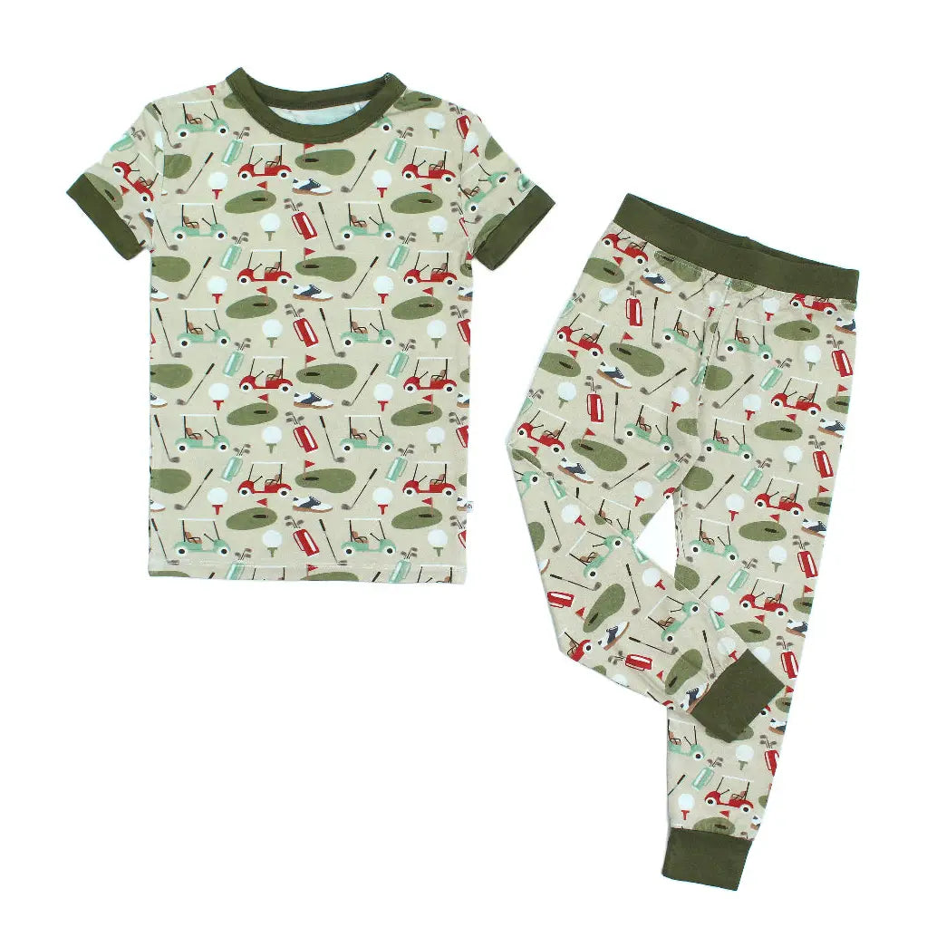 Long Sleeve Kids Pajama Pants Set