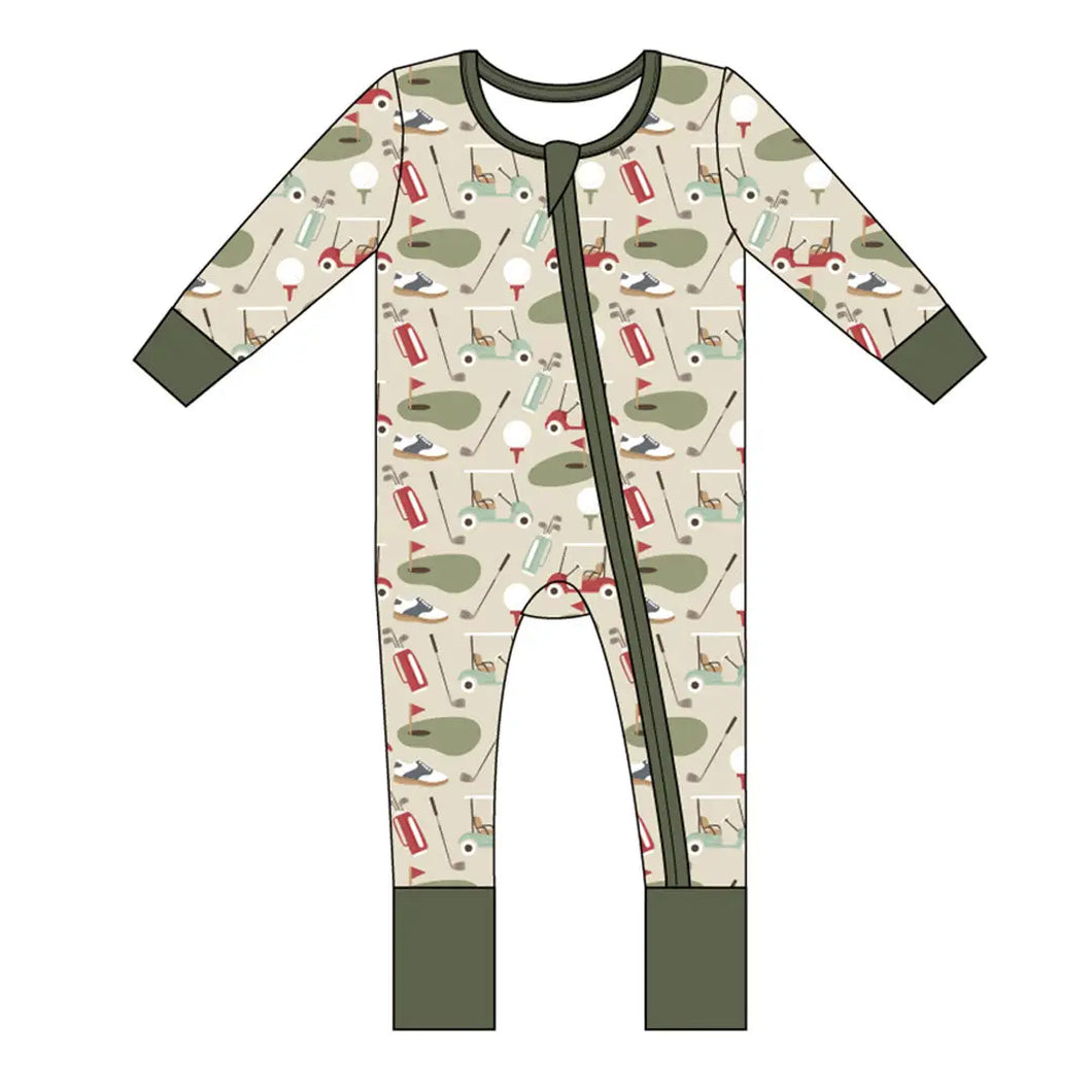 Pajama Convertible Footie Romper