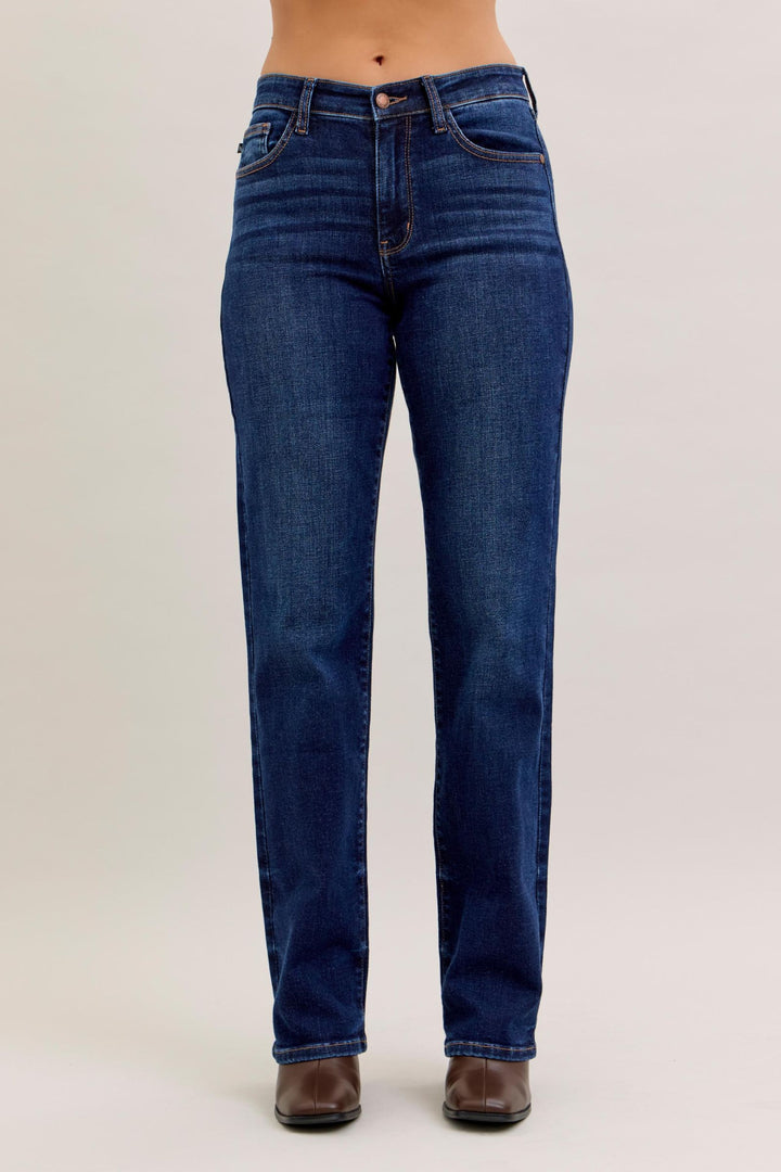 Judy Blue Mid Rise Straight