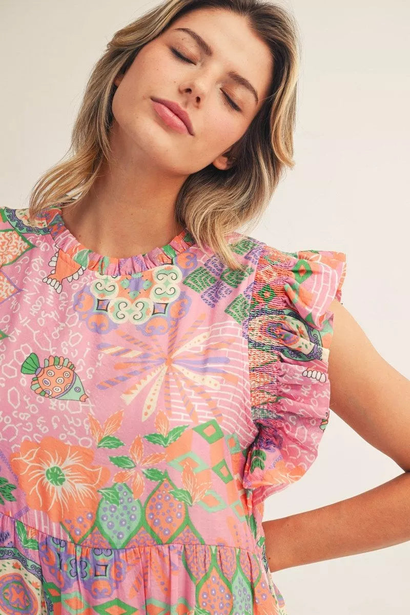 Let It Rain Maxi Dress