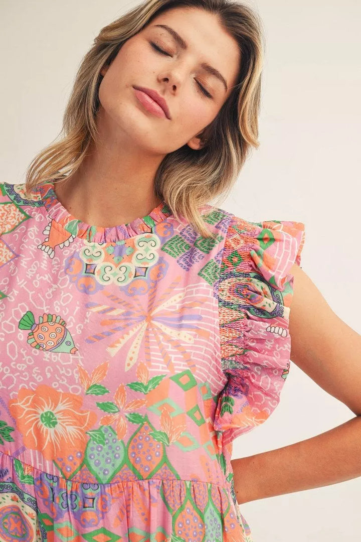 Let It Rain Maxi Dress
