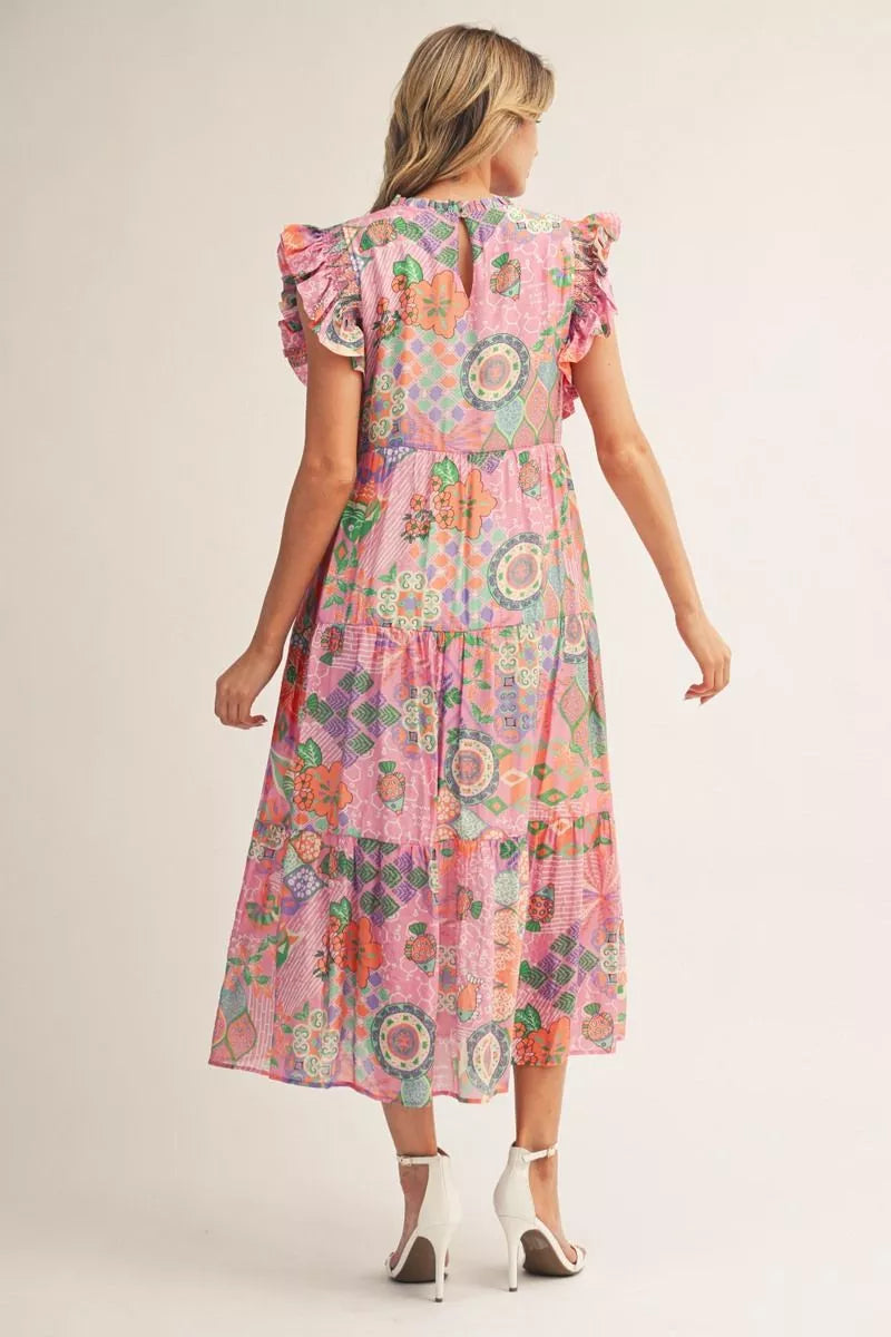 Let It Rain Maxi Dress