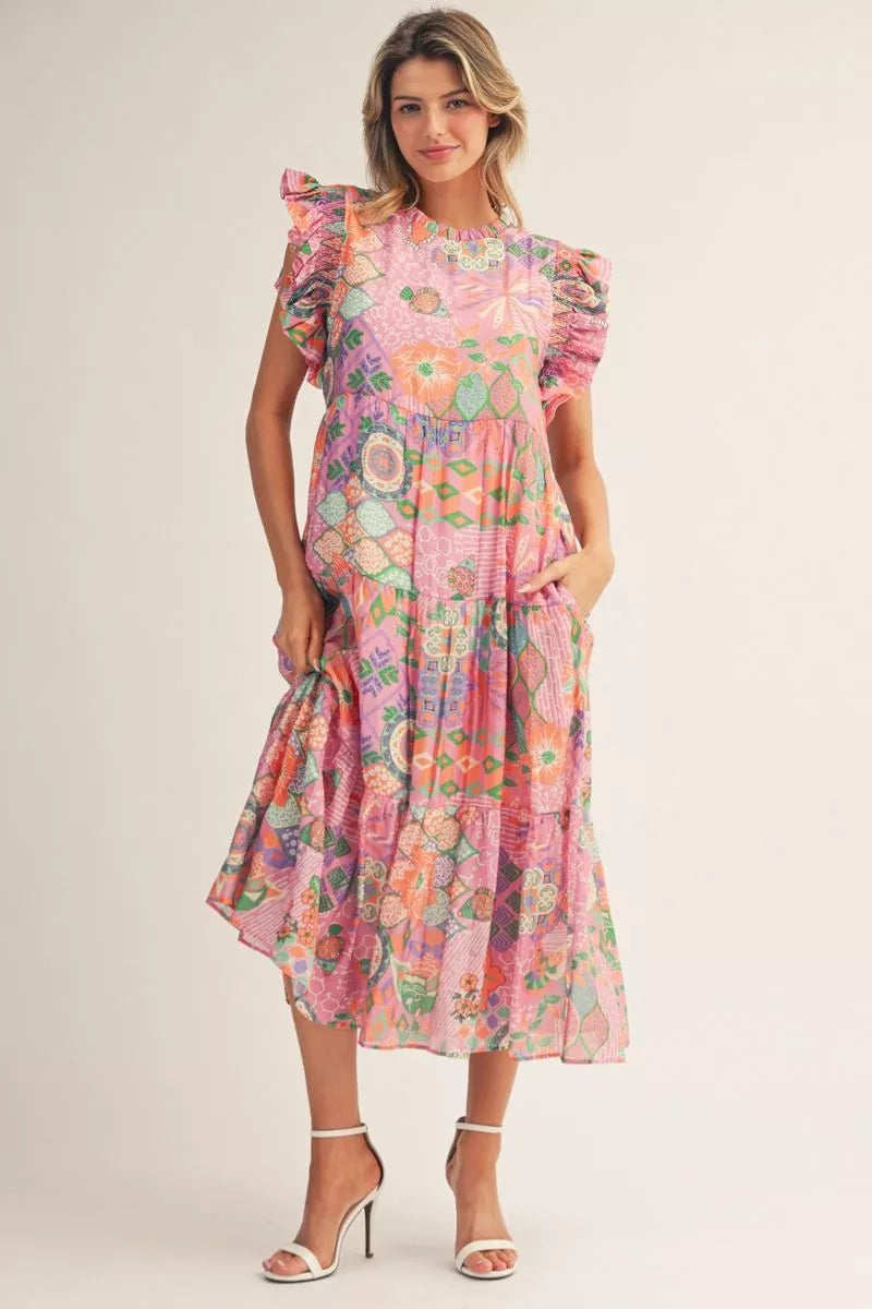 Let It Rain Maxi Dress