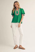 Load image into Gallery viewer, Set For The Job Blouse
