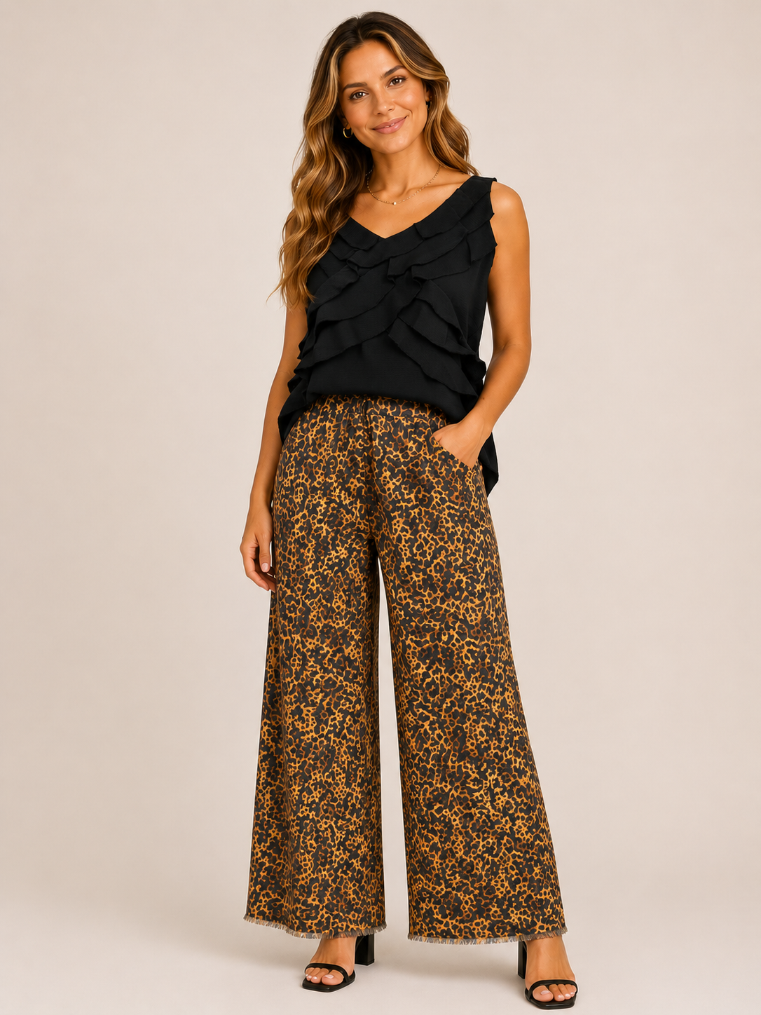 Wild Shine Leopard Pant