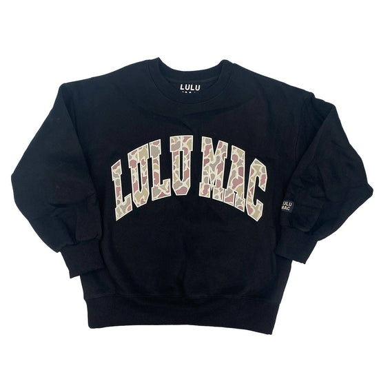 Lulu Mac Long Sleeve Crew Neck Sweatshirt