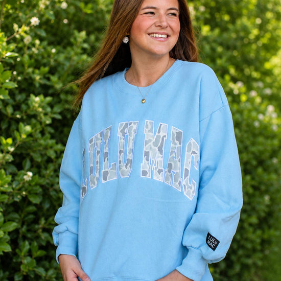 Lulu Mac Long Sleeve Crew Neck Sweatshirt