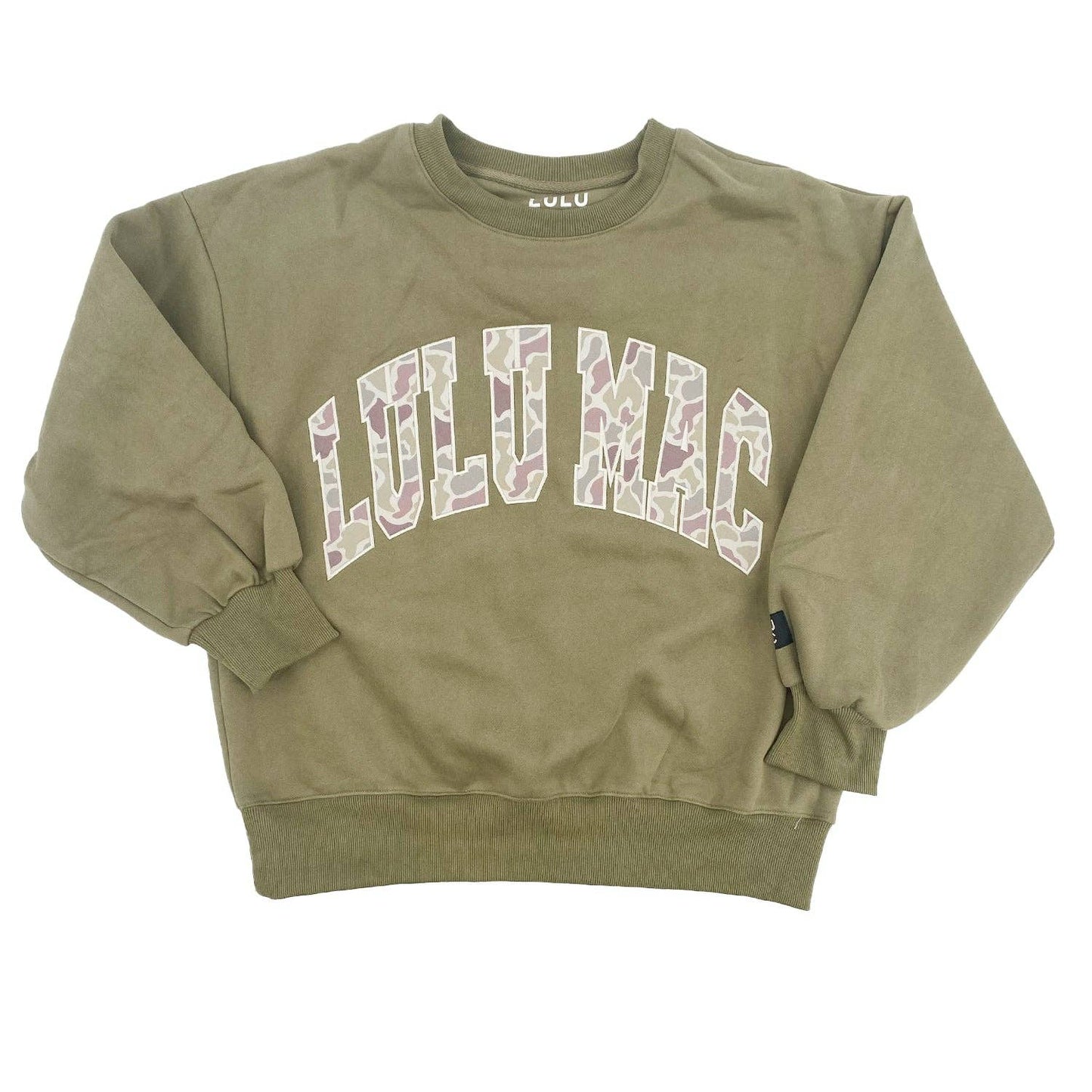 Lulu Mac Long Sleeve Crew Neck Sweatshirt