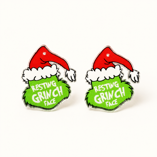 Grinch Earring