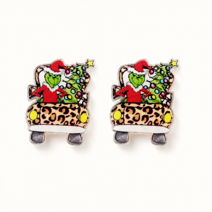 Grinch Earring