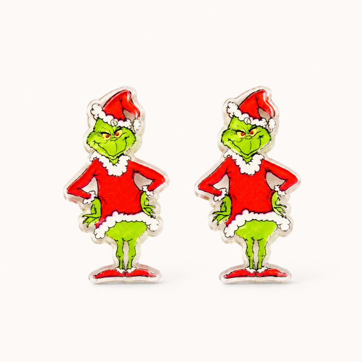 Grinch Earring