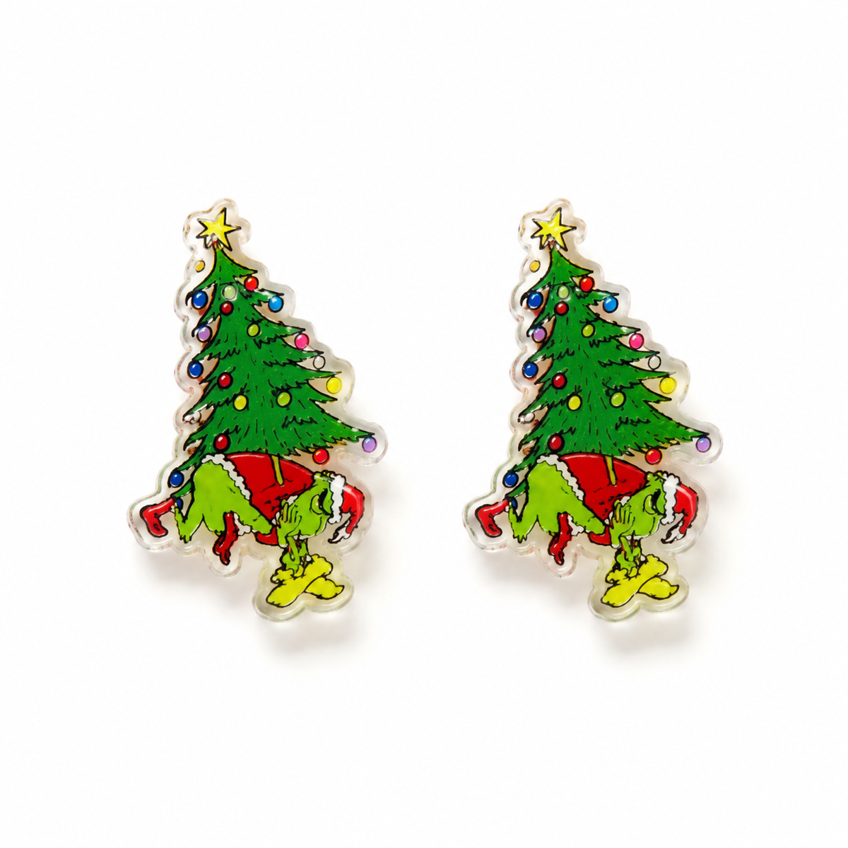 Grinch Earring