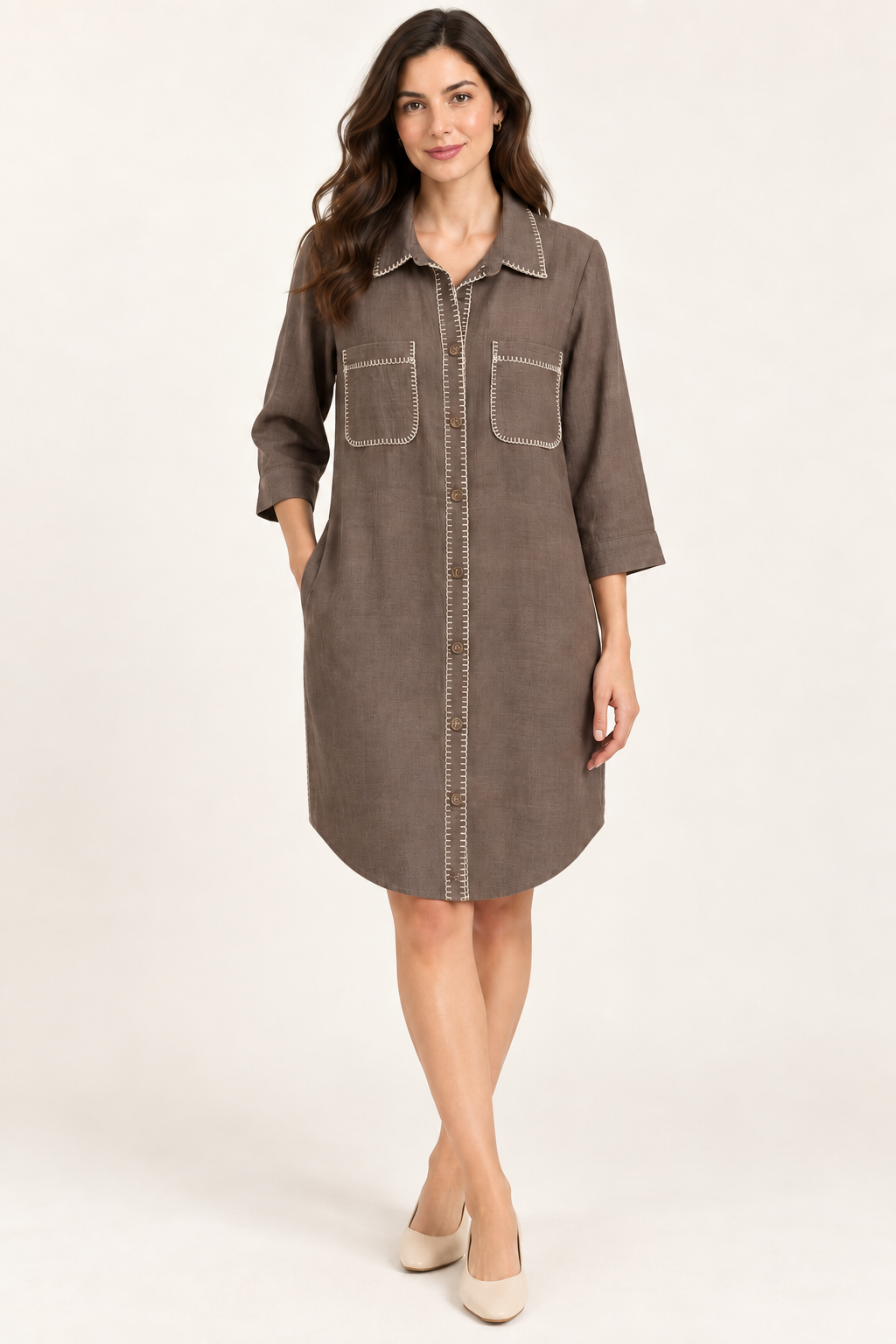 Coco Button Down Dress