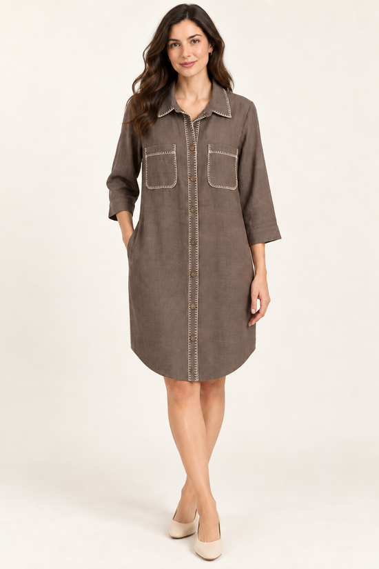 Coco Button Down Dress