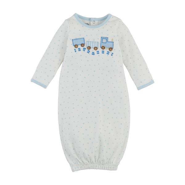 Train Appliqué Gown