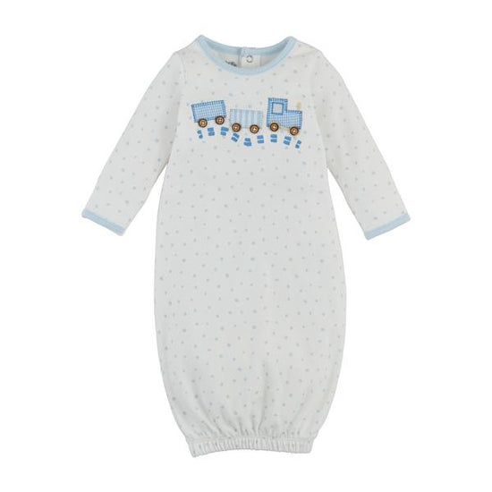 Train Appliqué Gown