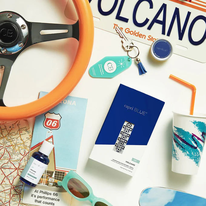 Capri Blue Car Diffuser and Refill