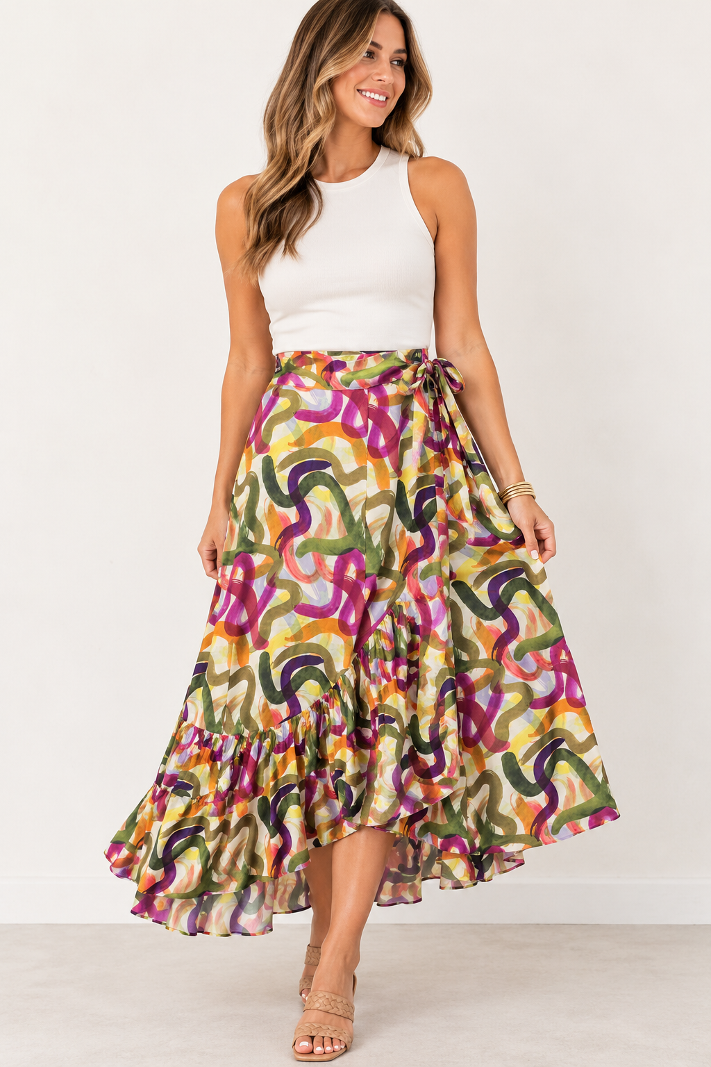 Three Way Wrap Skirt