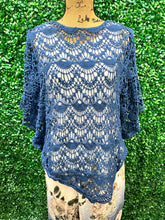 Load image into Gallery viewer, Give It All Poncho Top *FINAL SALE*
