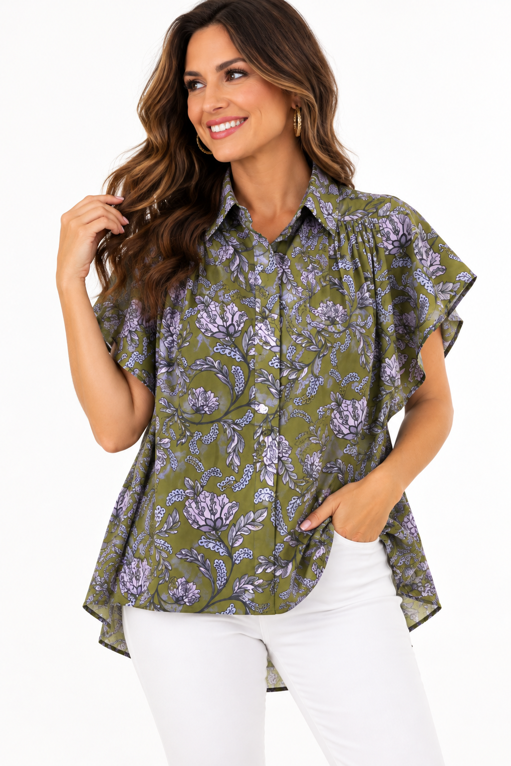 Sharon Hi-Lo Top