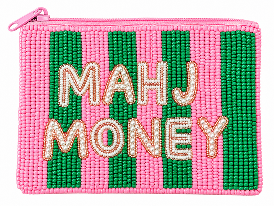 Beaded Mahjong Purse