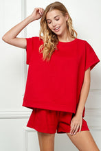 Load image into Gallery viewer, Textured Short Sleeve Top
