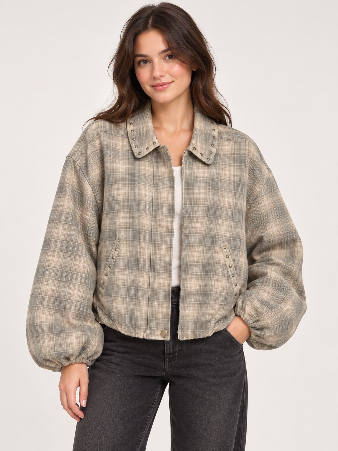 Bubble Hem Jacket