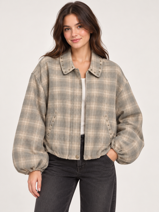 Bubble Hem Jacket