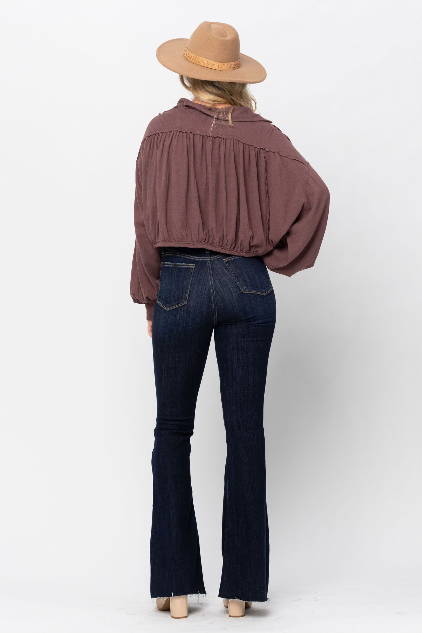 Judy Blue Jean Dark Wash Flare