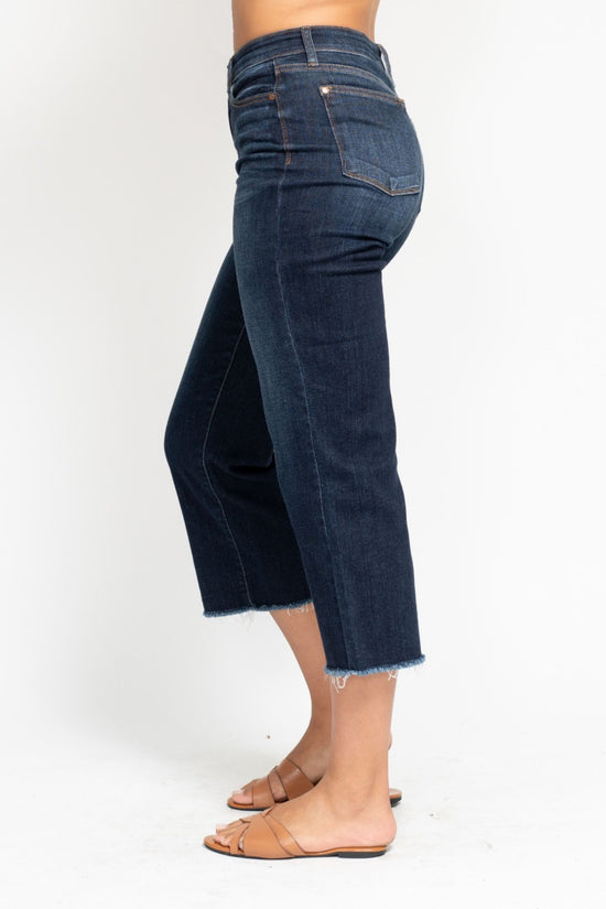 Judy Blue High Waist Cropped Wide Leg