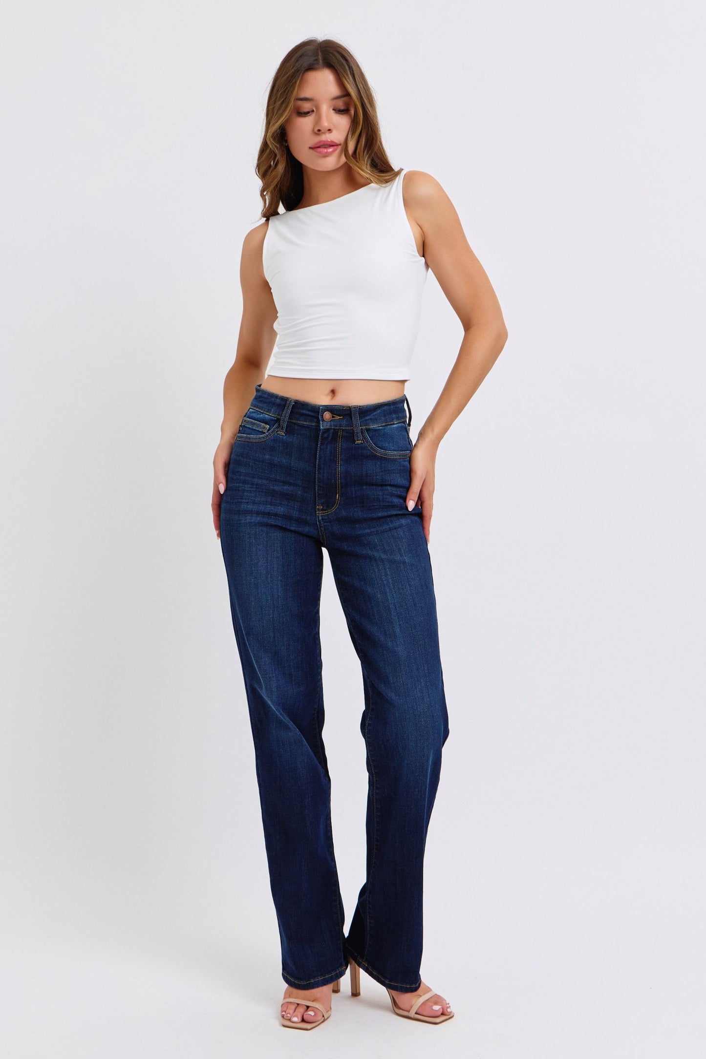 Judy Blue High Waist Straight Leg