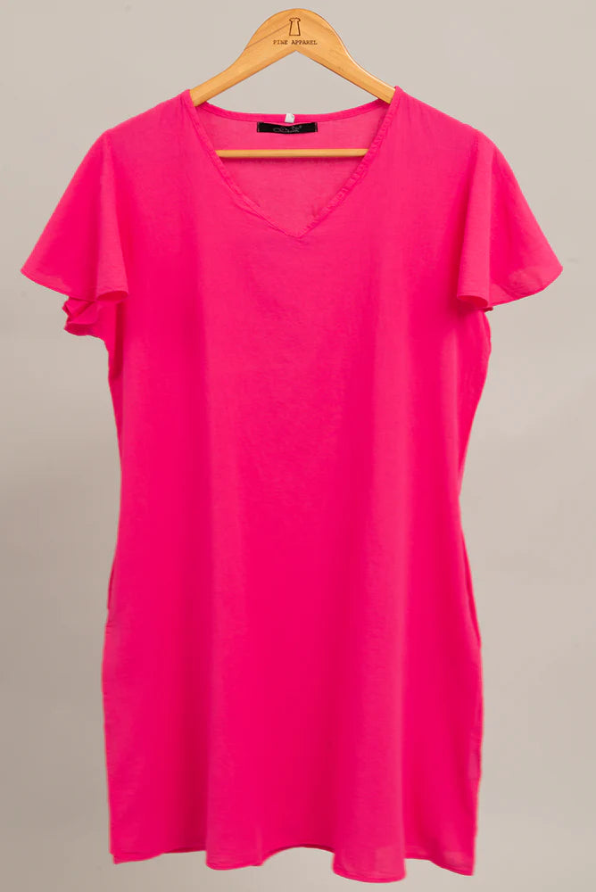 Flutter Sleeve Dress