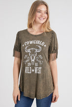 Load image into Gallery viewer, Mineral Washed Wild West Tee
