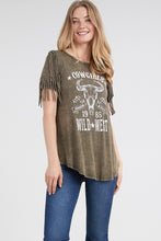 Load image into Gallery viewer, Mineral Washed Wild West Tee
