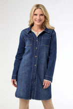 Load image into Gallery viewer, Bambu Soft Button Front Long Shacket

