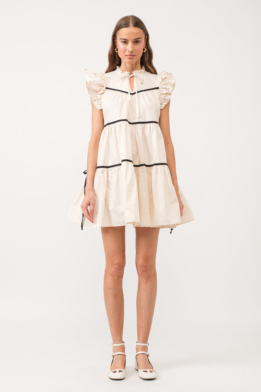 Lena Sleeveless Mini Dress