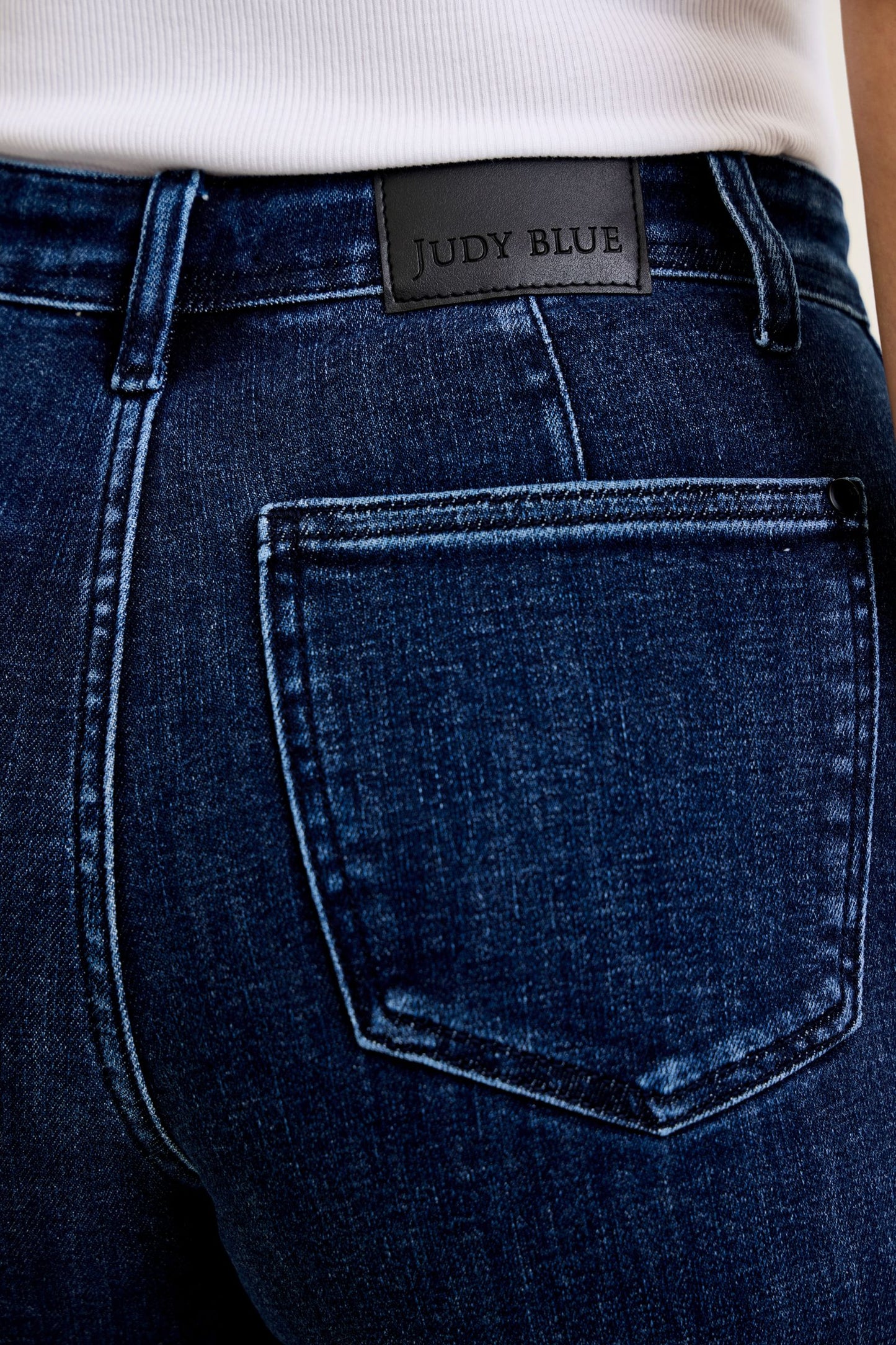 Judy Blue HW Ankle Wide Trouser