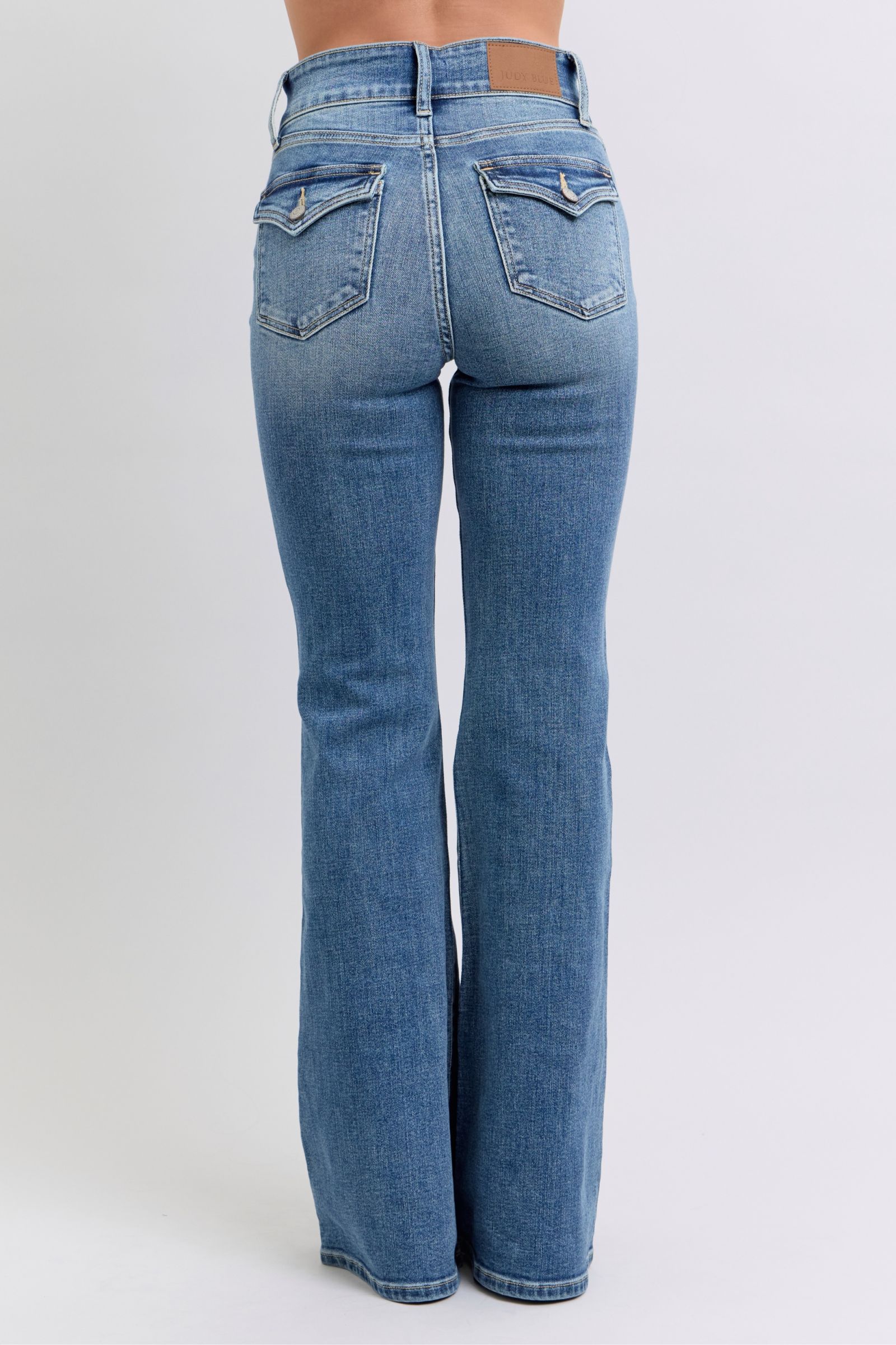 Judy Blue High Waist Flare with Tint