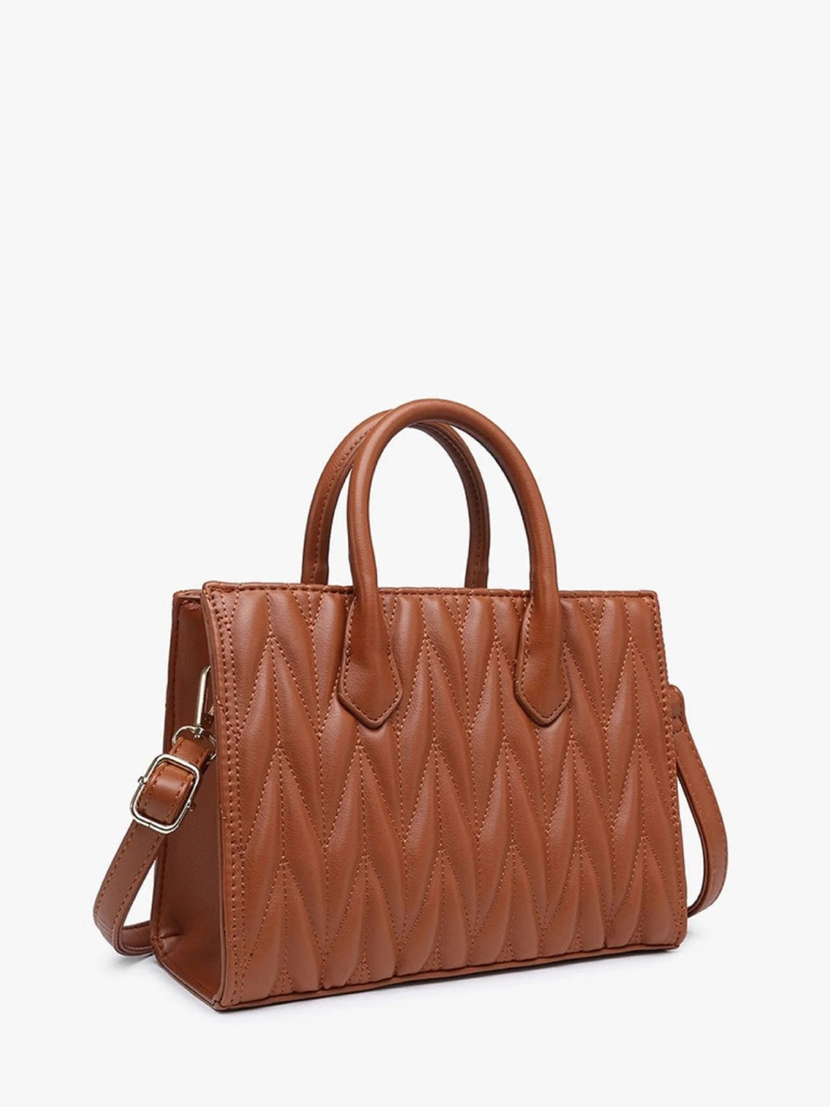 Herringbone Satchel