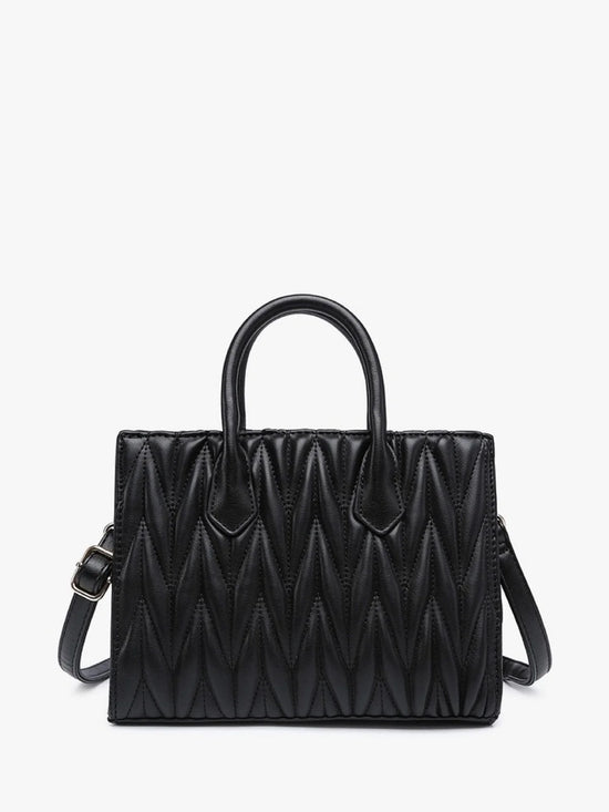 Herringbone Satchel