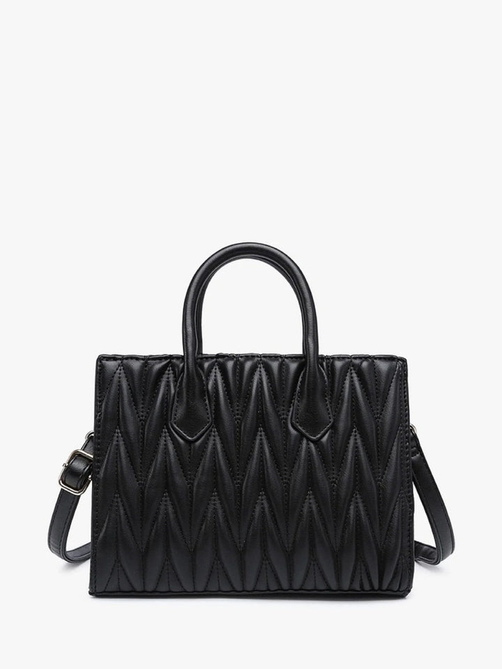Herringbone Satchel