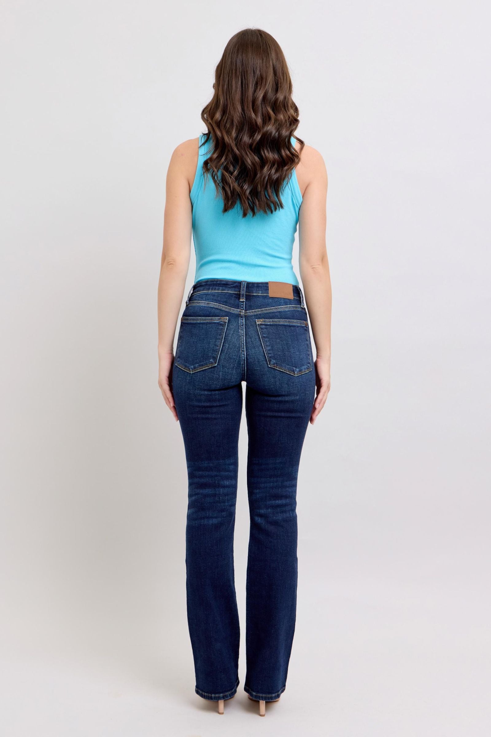 Judy Blue Mid Rise Dark Wash Bootcut