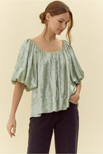 Load image into Gallery viewer, Metallic Top With Scoop Neck
