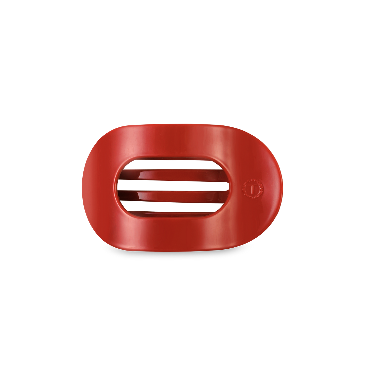 Small Flat Round Hair Clip
