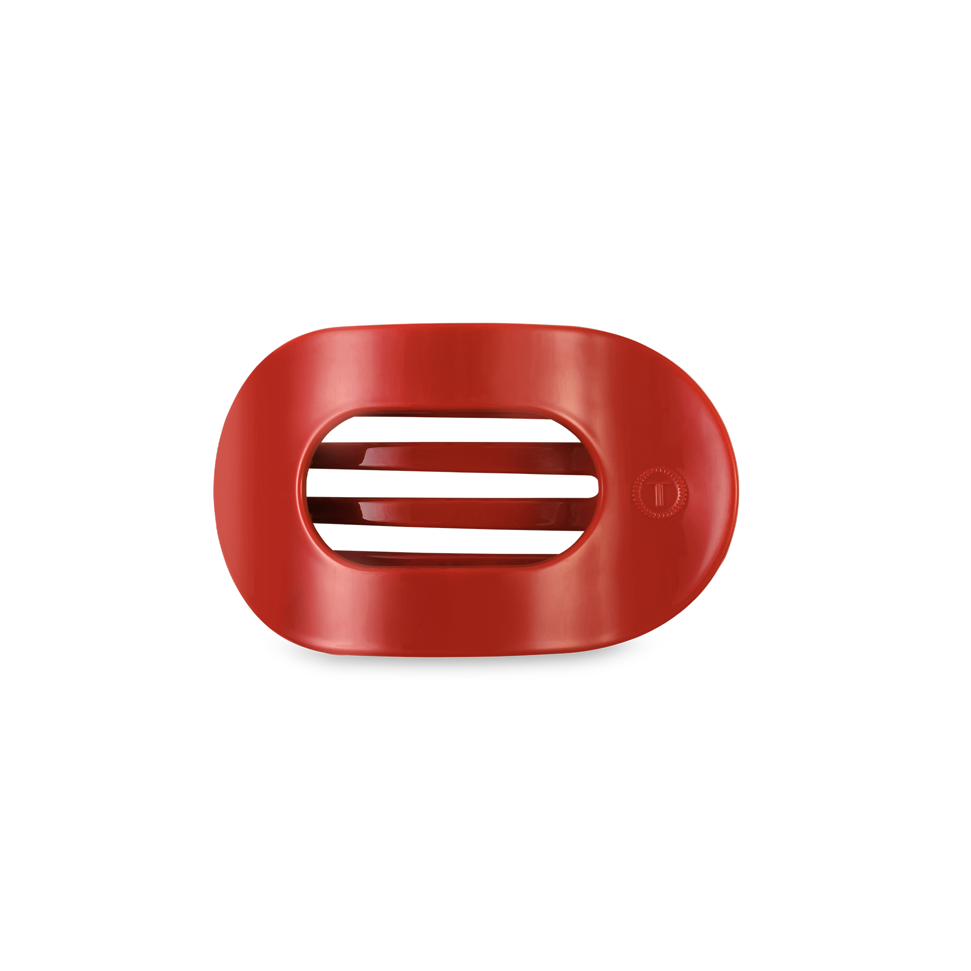 Small Flat Round Hair Clip