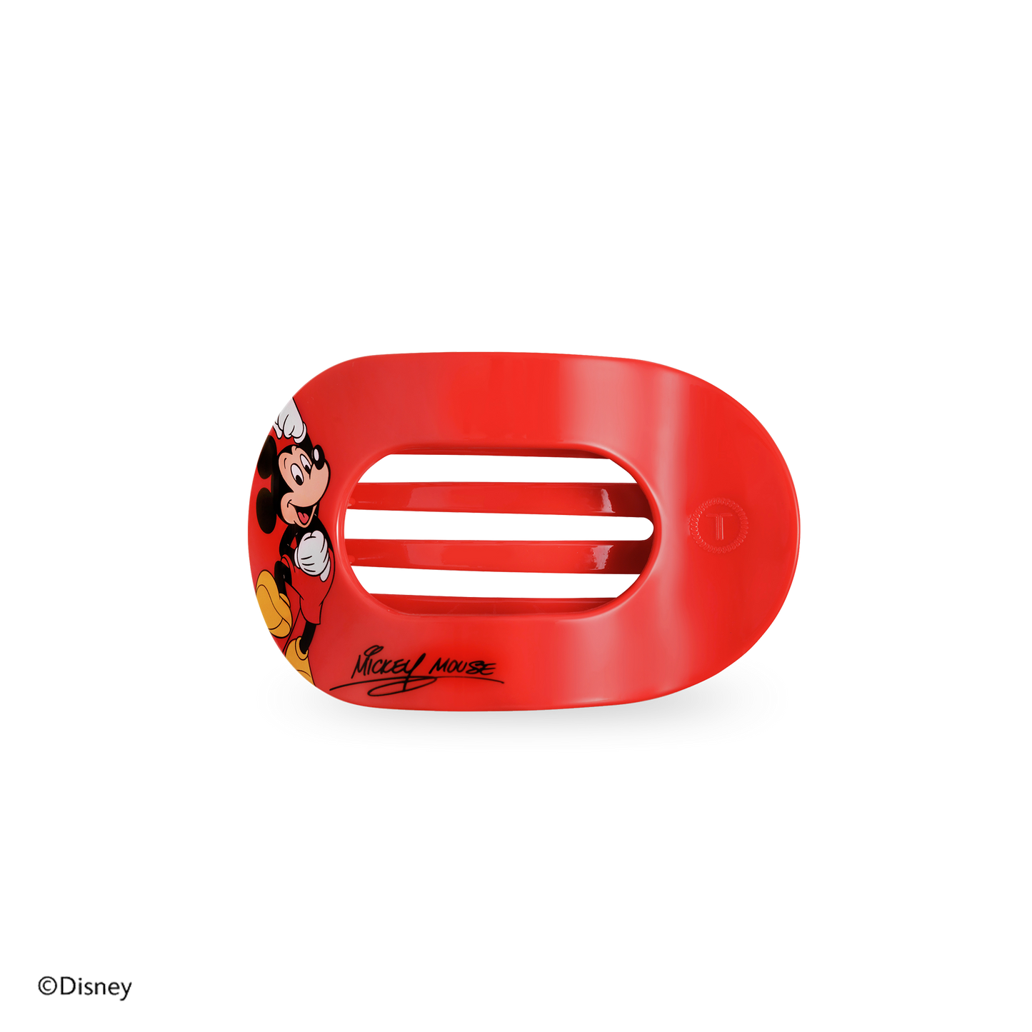 Small Flat Round Hair Clip