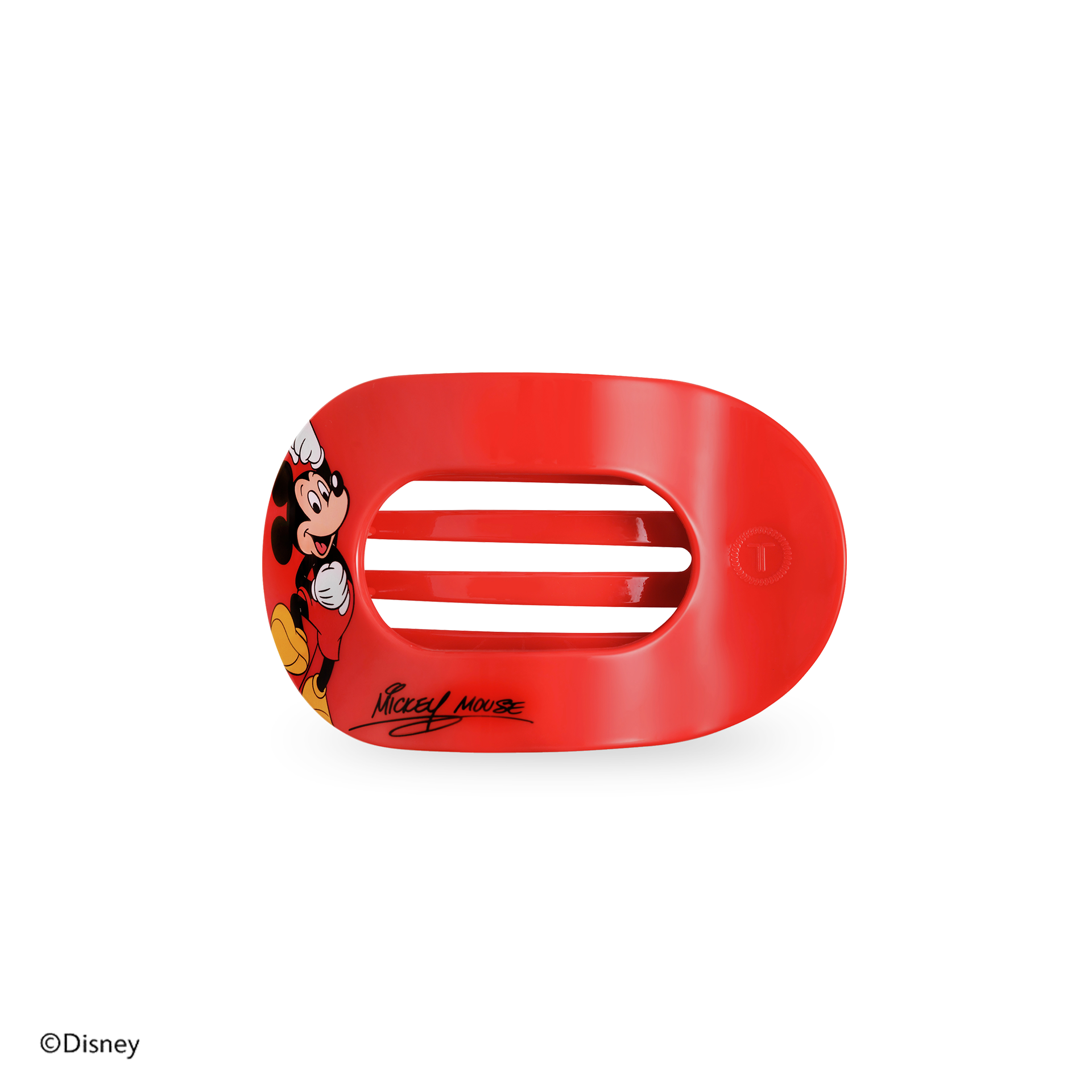 Small Flat Round Hair Clip
