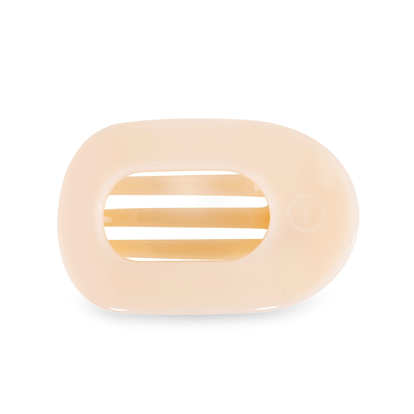 Large Flat Round Hair Clip