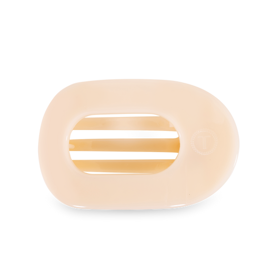 Small Flat Round Hair Clip